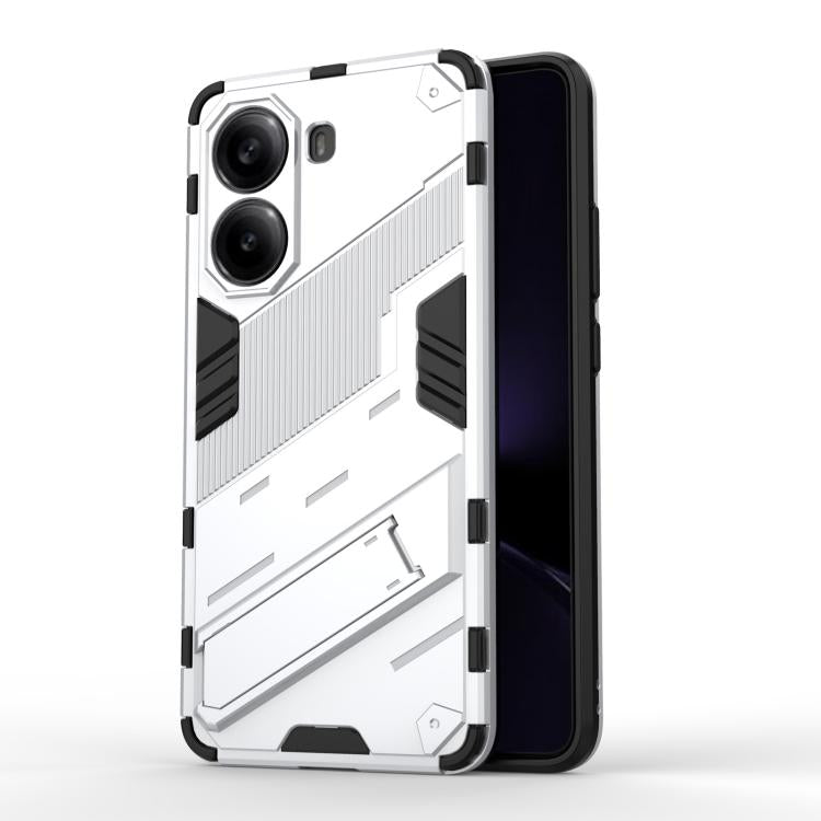 Punk Armor 2 in 1 PC + TPU Phone Case with Holder, For Redmi K80 / Poco F7 Pro, For Redmi Turbo 4 Pro, For Redmi Note Turbo 4