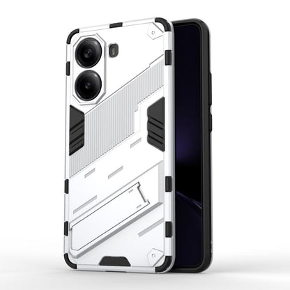 Punk Armor 2 in 1 PC + TPU Phone Case with Holder, For Redmi K80 / Poco F7 Pro, For Redmi Turbo 4 Pro, For Redmi Note Turbo 4