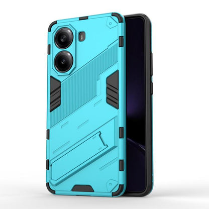 Punk Armor 2 in 1 PC + TPU Phone Case with Holder, For Redmi K80 / Poco F7 Pro, For Redmi Turbo 4 Pro, For Redmi Note Turbo 4