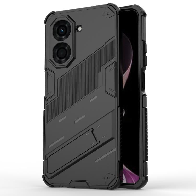 Punk Armor 2 in 1 PC + TPU Phone Case with Holder, For Xiaomi 15T 5G Global, For Redmi A5 4G 171.1mm / Poco C71, For Redmi K80 Pro / Poco F7 Ultra