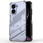 Punk Armor 2 in 1 PC + TPU Phone Case with Holder, For Xiaomi 15T Pro 5G Global, For Xiaomi 15T 5G Global, For Redmi A5 4G 171.1mm / Poco C71