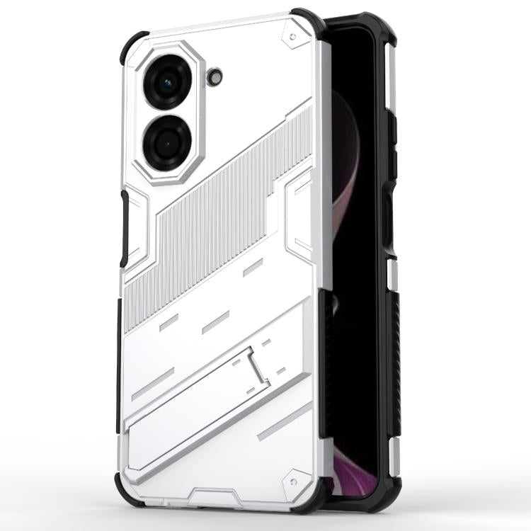 Punk Armor 2 in 1 PC + TPU Phone Case with Holder, For Xiaomi 15T 5G Global, For Redmi A5 4G 171.1mm / Poco C71, For Redmi K80 Pro / Poco F7 Ultra