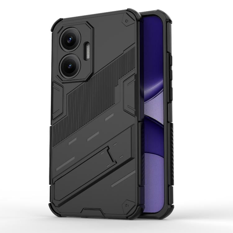 Punk Armor 2 in 1 PC + TPU Phone Case with Holder, For Redmi K80 / Poco F7 Pro, For Redmi Turbo 4 Pro, For Redmi Note Turbo 4