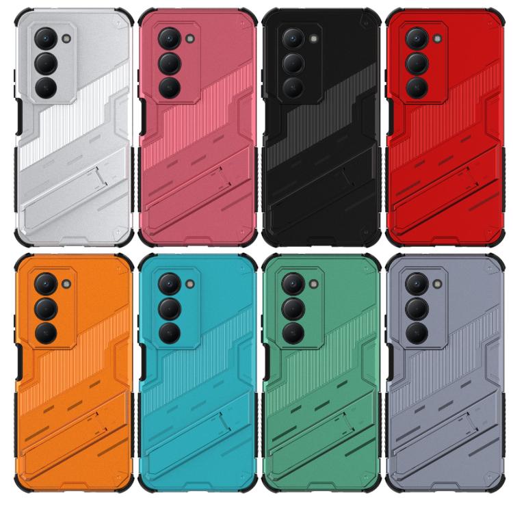 Punk Armor 2 in 1 PC + TPU Phone Case with Holder, For Redmi 15 5G / 4G EU 171mm, For Redmi 15C 5G/4G Global 171mm, For Xiaomi 15T Pro 5G Global