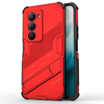 Punk Armor 2 in 1 PC + TPU Phone Case with Holder, For Redmi 15 5G / 4G EU 171mm, For Redmi 15C 5G/4G Global 171mm, For Xiaomi 15T Pro 5G Global