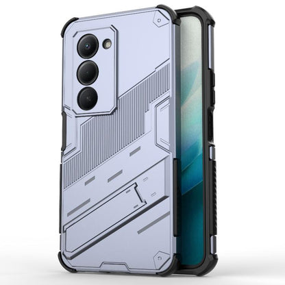 Punk Armor 2 in 1 PC + TPU Phone Case with Holder, For Redmi Note 15 Pro 5G Global 163.6mm, For Redmi 15 5G / 4G EU 171mm, For Redmi 15C 5G/4G Global 171mm
