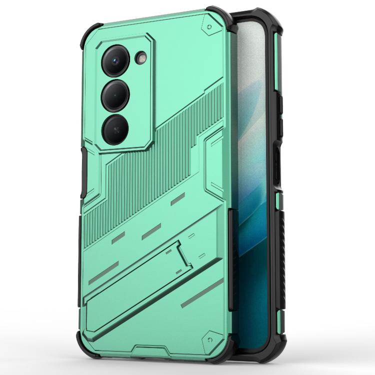 Punk Armor 2 in 1 PC + TPU Phone Case with Holder, For Redmi Note 15 Pro 5G Global 163.6mm, For Redmi 15 5G / 4G EU 171mm, For Redmi 15C 5G/4G Global 171mm