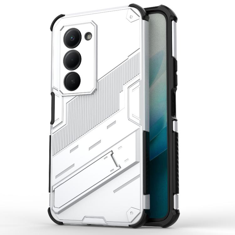 Punk Armor 2 in 1 PC + TPU Phone Case with Holder, For Redmi Note 15 Pro 5G Global 163.6mm, For Redmi 15 5G / 4G EU 171mm, For Redmi 15C 5G/4G Global 171mm