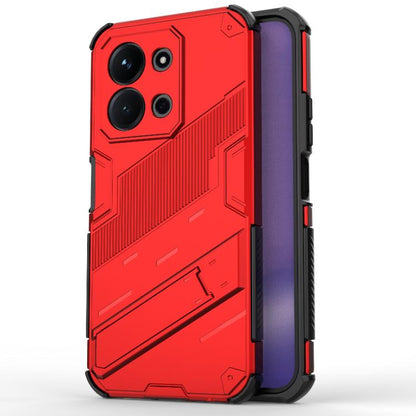 Punk Armor 2 in 1 PC + TPU Phone Case with Holder, For Redmi 15 5G / 4G EU 171mm, For Redmi 15C 5G/4G Global 171mm, For Xiaomi 15T Pro 5G Global