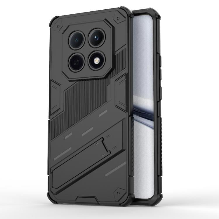 Punk Armor 2 in 1 PC + TPU Phone Case with Holder, For Redmi Note 15 Pro+ 5G Global 163.3mm, For Redmi Note 15 Pro 5G Global 163.6mm, For Redmi Note 15 5G Global 164mm