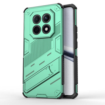 Punk Armor 2 in 1 PC + TPU Phone Case with Holder, For Redmi Note 15 Pro+ 5G Global 163.3mm, For Redmi Note 15 Pro 5G Global 163.6mm, For Redmi Note 15 5G Global 164mm