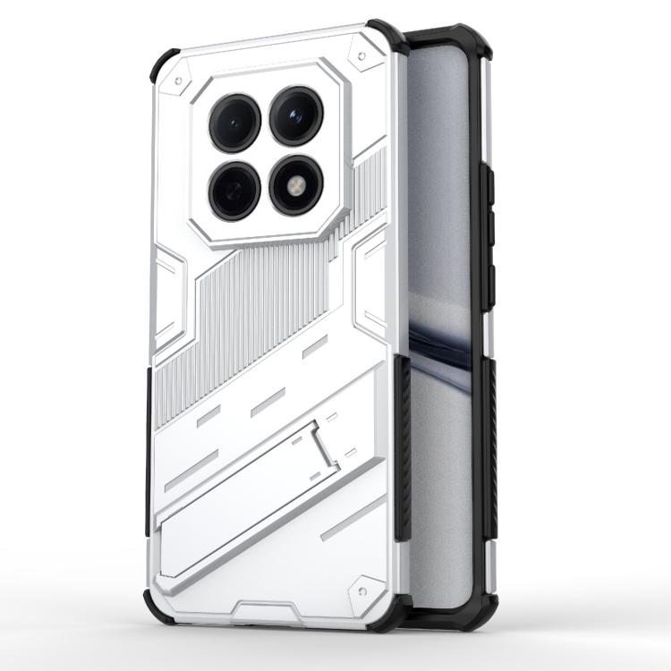 Punk Armor 2 in 1 PC + TPU Phone Case with Holder, For Redmi Note 15 Pro+ 5G Global 163.3mm, For Redmi Note 15 Pro 5G Global 163.6mm, For Redmi Note 15 5G Global 164mm