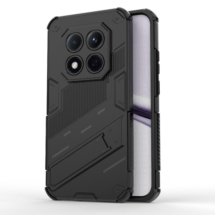 Punk Armor 2 in 1 PC + TPU Phone Case with Holder, For Redmi Note 15 Pro+ 5G Global 163.3mm, For Redmi Note 15 Pro 5G Global 163.6mm, For Redmi Note 15 5G Global 164mm