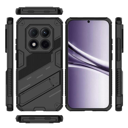 Punk Armor 2 in 1 PC + TPU Phone Case with Holder, For Redmi Note 15 Pro 5G Global 163.6mm, For Redmi 15 5G / 4G EU 171mm, For Redmi 15C 5G/4G Global 171mm