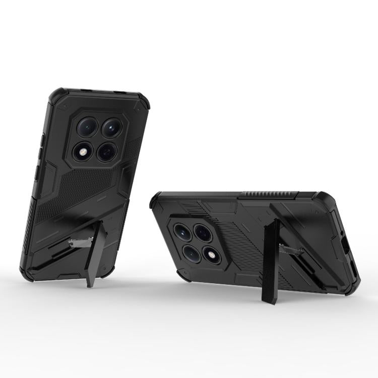 Punk Armor 2 in 1 PC + TPU Phone Case with Holder, For Redmi Note 15 Pro 5G Global 163.6mm, For Redmi 15 5G / 4G EU 171mm, For Redmi 15C 5G/4G Global 171mm