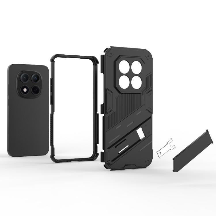 Punk Armor 2 in 1 PC + TPU Phone Case with Holder, For Redmi Note 15 Pro 5G Global 163.6mm, For Redmi 15 5G / 4G EU 171mm, For Redmi 15C 5G/4G Global 171mm