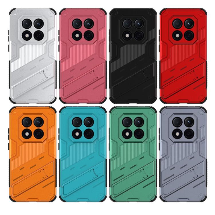 Punk Armor 2 in 1 PC + TPU Phone Case with Holder, For Redmi Note 15 Pro 5G Global 163.6mm, For Redmi 15 5G / 4G EU 171mm, For Redmi 15C 5G/4G Global 171mm