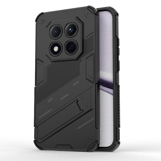 Punk Armor 2 in 1 PC + TPU Phone Case with Holder, For Redmi Note 15 Pro 5G Global 163.6mm, For Redmi 15 5G / 4G EU 171mm, For Redmi 15C 5G/4G Global 171mm