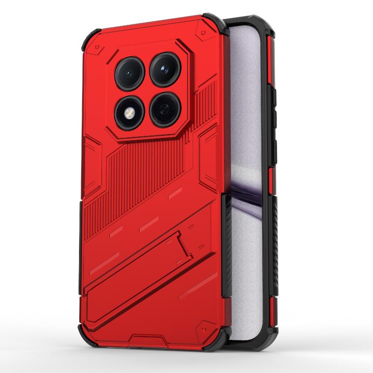 Punk Armor 2 in 1 PC + TPU Phone Case with Holder, For Redmi Note 15 Pro 5G Global 163.6mm, For Redmi 15 5G / 4G EU 171mm, For Redmi 15C 5G/4G Global 171mm
