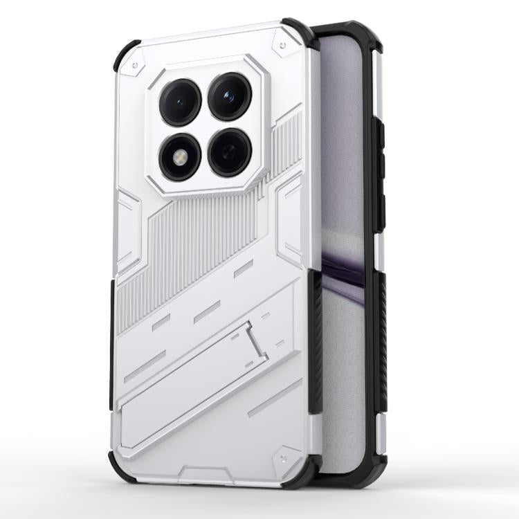 Punk Armor 2 in 1 PC + TPU Phone Case with Holder, For Redmi Note 15 Pro+ 5G Global 163.3mm, For Redmi Note 15 Pro 5G Global 163.6mm, For Redmi Note 15 5G Global 164mm