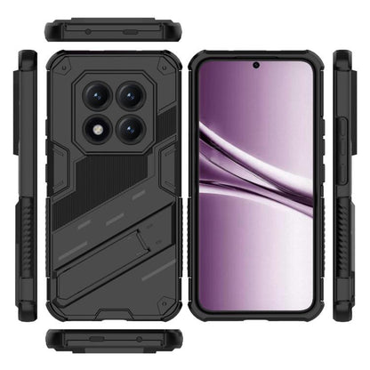 Punk Armor 2 in 1 PC + TPU Phone Case with Holder, For Redmi Note 15 Pro+ 5G Global 163.3mm, For Redmi Note 15 Pro 5G Global 163.6mm, For Redmi Note 15 5G Global 164mm