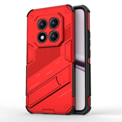 Punk Armor 2 in 1 PC + TPU Phone Case with Holder, For Redmi Note 15 Pro+ 5G Global 163.3mm, For Redmi Note 15 Pro 5G Global 163.6mm, For Redmi Note 15 5G Global 164mm