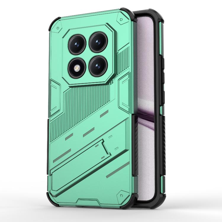 Punk Armor 2 in 1 PC + TPU Phone Case with Holder, For Redmi Note 15 Pro+ 5G Global 163.3mm, For Redmi Note 15 Pro 5G Global 163.6mm, For Redmi Note 15 5G Global 164mm