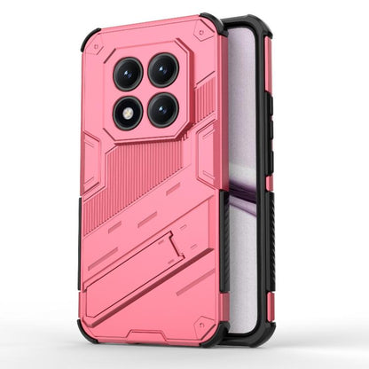 Punk Armor 2 in 1 PC + TPU Phone Case with Holder, For Redmi Note 15 Pro+ 5G Global 163.3mm, For Redmi Note 15 Pro 5G Global 163.6mm, For Redmi Note 15 5G Global 164mm