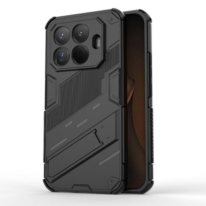 Punk Armor 2 in 1 PC + TPU Phone Case with Holder, For Redmi 15 5G / 4G EU 171mm, For Redmi 15C 5G/4G Global 171mm, For Xiaomi 15T Pro 5G Global