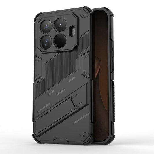 Punk Armor 2 in 1 PC + TPU Phone Case with Holder, For Xiaomi 15T Pro 5G Global, For Xiaomi 15T 5G Global, For Redmi A5 4G 171.1mm / Poco C71