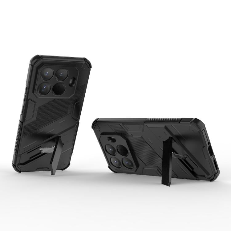 Punk Armor 2 in 1 PC + TPU Phone Case with Holder, For Xiaomi 15T Pro 5G Global, For Xiaomi 15T 5G Global, For Redmi A5 4G 171.1mm / Poco C71