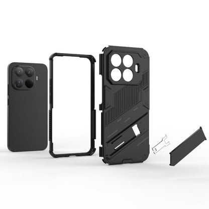 Punk Armor 2 in 1 PC + TPU Phone Case with Holder, For Xiaomi 15T Pro 5G Global, For Xiaomi 15T 5G Global, For Redmi A5 4G 171.1mm / Poco C71