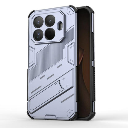 Punk Armor 2 in 1 PC + TPU Phone Case with Holder, For Redmi 15 5G / 4G EU 171mm, For Redmi 15C 5G/4G Global 171mm, For Xiaomi 15T Pro 5G Global