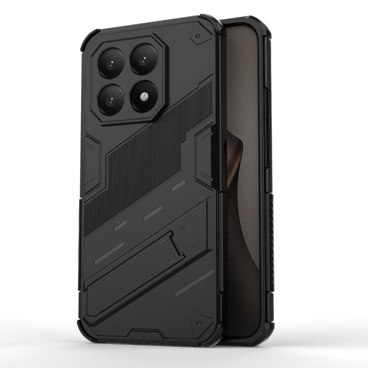 Punk Armor 2 in 1 PC + TPU Phone Case with Holder, For Xiaomi 15T 5G Global, For Redmi A5 4G 171.1mm / Poco C71, For Redmi K80 Pro / Poco F7 Ultra
