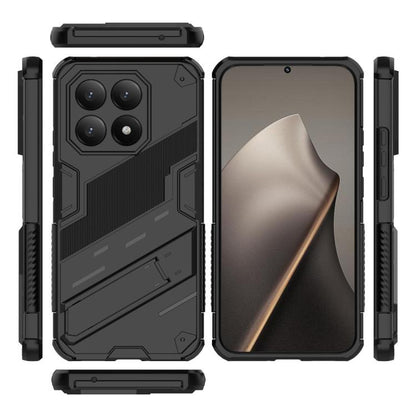 Punk Armor 2 in 1 PC + TPU Phone Case with Holder, For Xiaomi 15T 5G Global, For Redmi A5 4G 171.1mm / Poco C71, For Redmi K80 Pro / Poco F7 Ultra