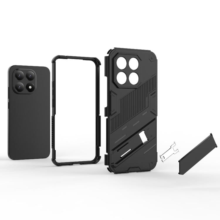 Punk Armor 2 in 1 PC + TPU Phone Case with Holder, For Xiaomi 15T 5G Global, For Redmi A5 4G 171.1mm / Poco C71, For Redmi K80 Pro / Poco F7 Ultra