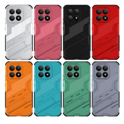 Punk Armor 2 in 1 PC + TPU Phone Case with Holder, For Xiaomi 15T 5G Global, For Redmi A5 4G 171.1mm / Poco C71, For Redmi K80 Pro / Poco F7 Ultra