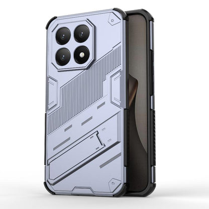 Punk Armor 2 in 1 PC + TPU Phone Case with Holder, For Xiaomi 15T 5G Global, For Redmi A5 4G 171.1mm / Poco C71, For Redmi K80 Pro / Poco F7 Ultra