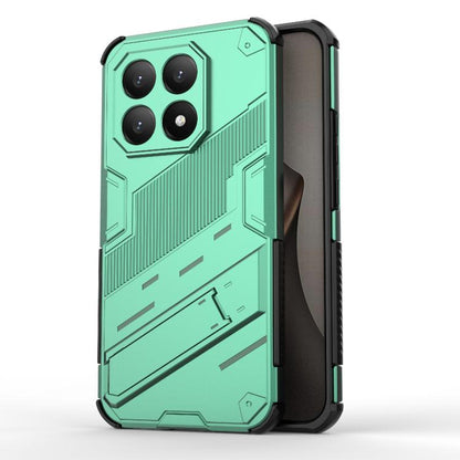 Punk Armor 2 in 1 PC + TPU Phone Case with Holder, For Xiaomi 15T Pro 5G Global, For Xiaomi 15T 5G Global, For Redmi A5 4G 171.1mm / Poco C71
