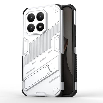 Punk Armor 2 in 1 PC + TPU Phone Case with Holder, For Xiaomi 15T Pro 5G Global, For Xiaomi 15T 5G Global, For Redmi A5 4G 171.1mm / Poco C71