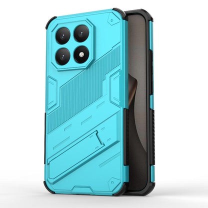 Punk Armor 2 in 1 PC + TPU Phone Case with Holder, For Xiaomi 15T Pro 5G Global, For Xiaomi 15T 5G Global, For Redmi A5 4G 171.1mm / Poco C71