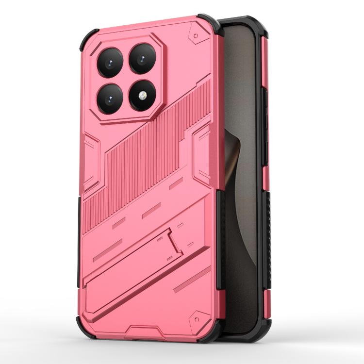 Punk Armor 2 in 1 PC + TPU Phone Case with Holder, For Xiaomi 15T Pro 5G Global, For Xiaomi 15T 5G Global, For Redmi A5 4G 171.1mm / Poco C71