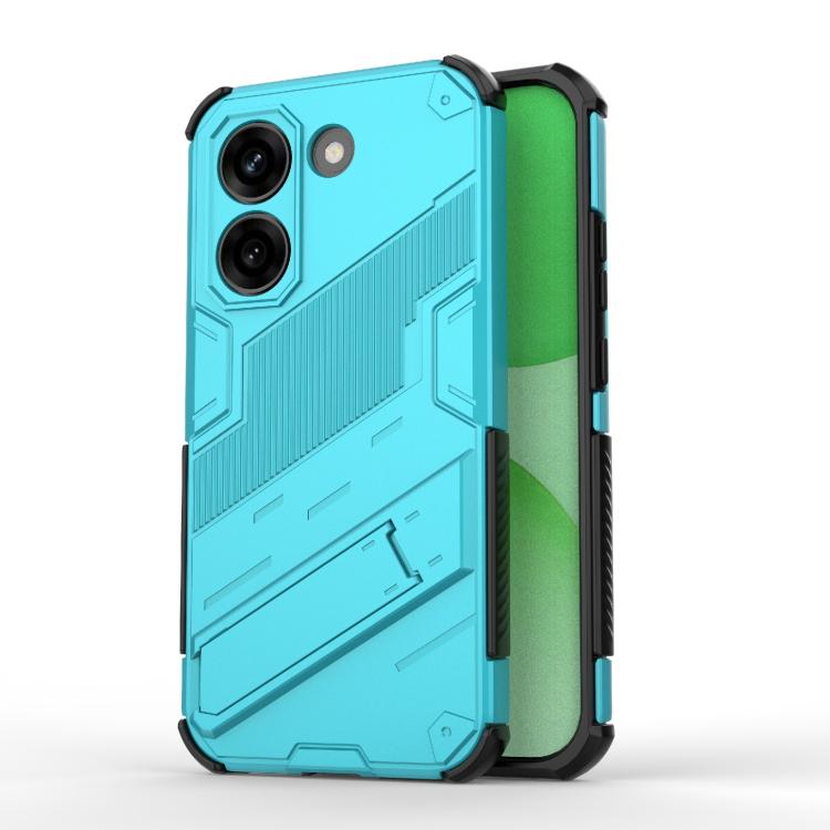 Punk Armor 2 in 1 PC + TPU Phone Case with Holder, For Redmi Turbo 5 Max / Poco X8 Pro Max, For Redmi Turbo 5 5G / Poco X8 Pro 5G, For Redmi Note 15 Pro+ 5G Global 163.3mm