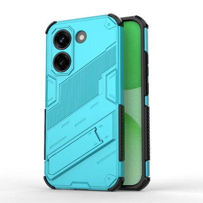Punk Armor 2 in 1 PC + TPU Phone Case with Holder, For Redmi Turbo 5 Max / Poco X8 Pro Max, For Redmi Turbo 5 5G / Poco X8 Pro 5G, For Redmi Note 15 Pro+ 5G Global 163.3mm