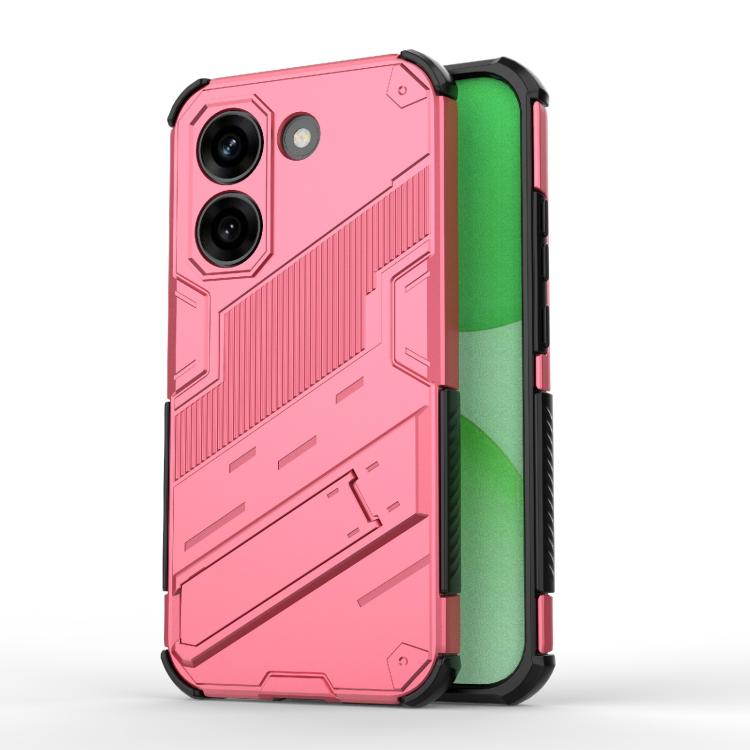 Punk Armor 2 in 1 PC + TPU Phone Case with Holder, For Redmi Turbo 5 Max / Poco X8 Pro Max, For Redmi Turbo 5 5G / Poco X8 Pro 5G, For Redmi Note 15 Pro+ 5G Global 163.3mm
