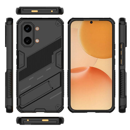 Punk Armor 2 in 1 PC + TPU Phone Case with Holder, For Redmi Turbo 5 Max / Poco X8 Pro Max, For Redmi Turbo 5 5G / Poco X8 Pro 5G, For Redmi Note 15 Pro+ 5G Global 163.3mm