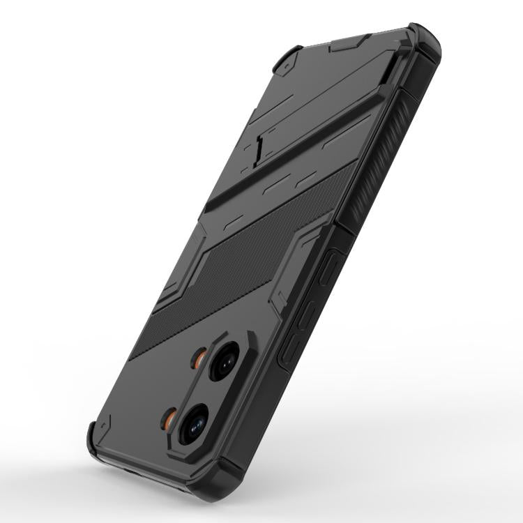 Punk Armor 2 in 1 PC + TPU Phone Case with Holder, For Redmi Turbo 5 Max / Poco X8 Pro Max, For Redmi Turbo 5 5G / Poco X8 Pro 5G, For Redmi Note 15 Pro+ 5G Global 163.3mm