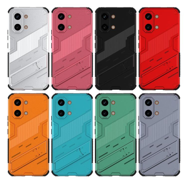 Punk Armor 2 in 1 PC + TPU Phone Case with Holder, For Redmi Turbo 5 Max / Poco X8 Pro Max, For Redmi Turbo 5 5G / Poco X8 Pro 5G, For Redmi Note 15 Pro+ 5G Global 163.3mm