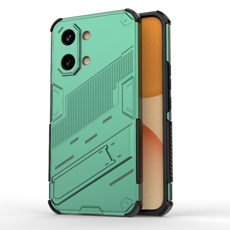 Punk Armor 2 in 1 PC + TPU Phone Case with Holder, For Redmi Turbo 5 Max / Poco X8 Pro Max, For Redmi Turbo 5 5G / Poco X8 Pro 5G, For Redmi Note 15 Pro+ 5G Global 163.3mm