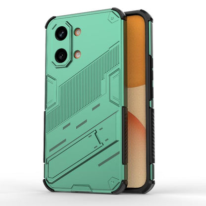 Punk Armor 2 in 1 PC + TPU Phone Case with Holder, For Redmi Turbo 5 Max / Poco X8 Pro Max, For Redmi Turbo 5 5G / Poco X8 Pro 5G, For Redmi Note 15 Pro+ 5G Global 163.3mm